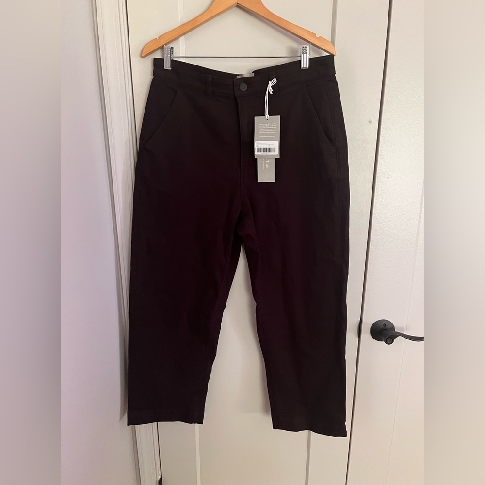 Everlane Straight Leg Crop Jeans Black Size 16/33